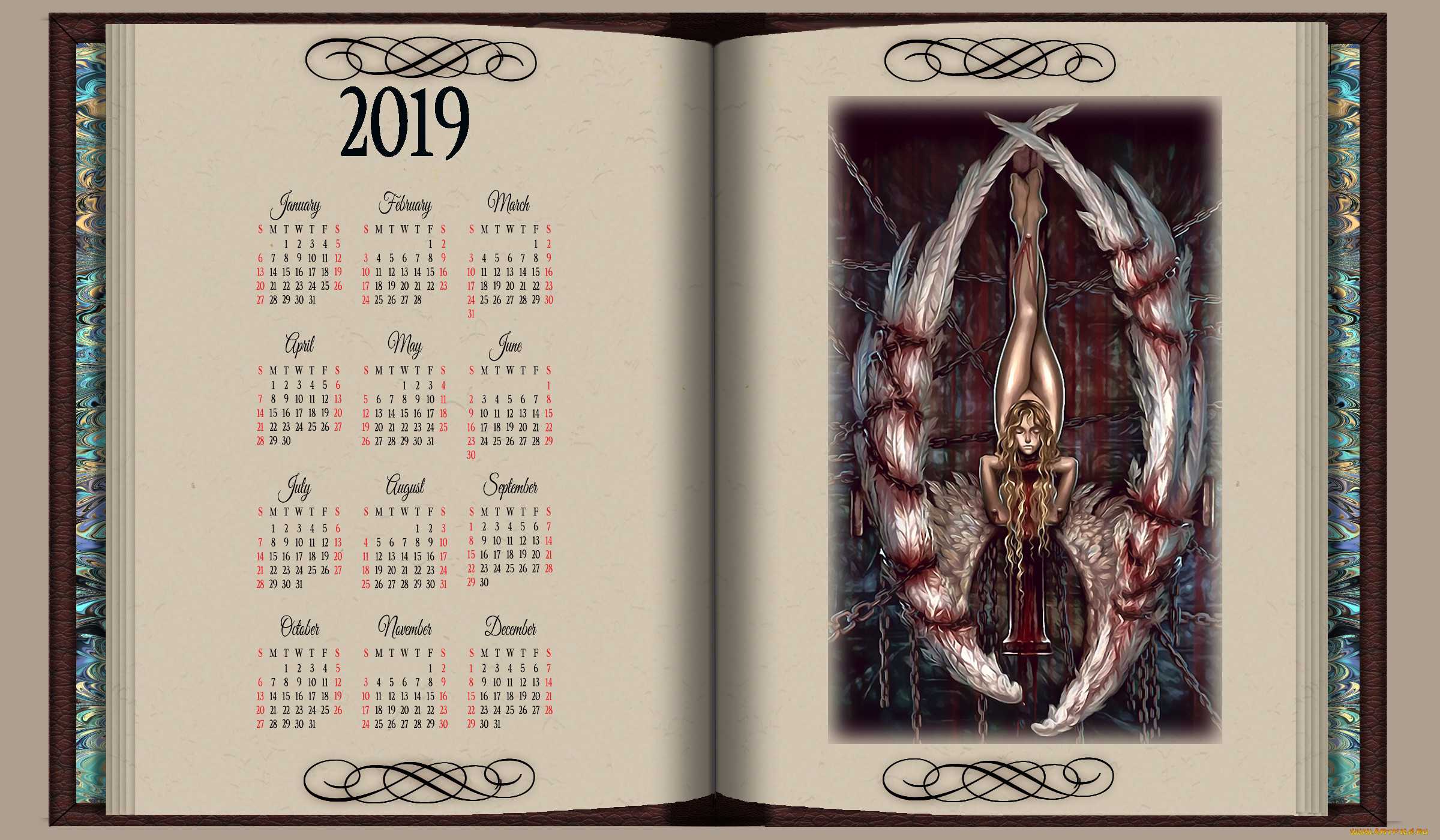 , , 2019, , calendar, , , 